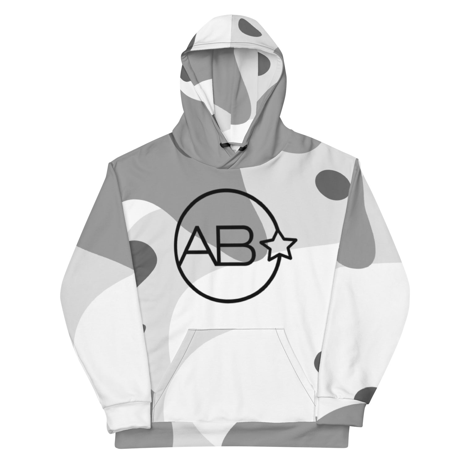 【BAON】[unisex] Benvy Brushed Lettering Over Hoodie Balance Over Everything | Unisex Hoodie – Karenthetherapist